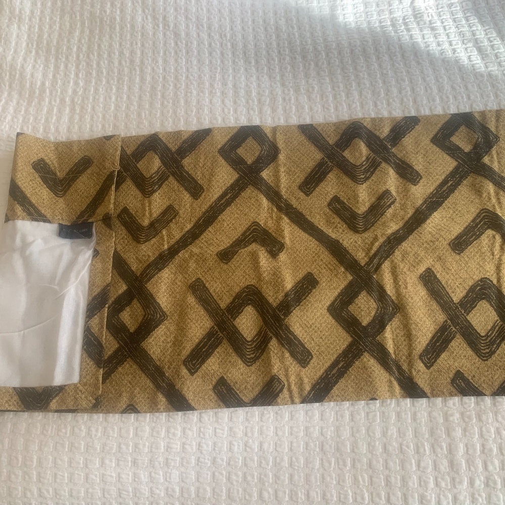 Set of 2 - Ralph Lauren Vintage Safari Collection Nairobi Pole Valance. NWT.